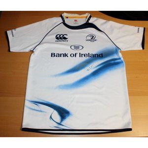 Leinster Rugby Union Team Jersey Shirt Top Trikot 2XL XXL White Canterbury